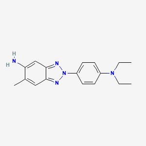 molecular formula C17H21N5 B2418066 Utrophin activator-1 CAS No. 381208-40-8