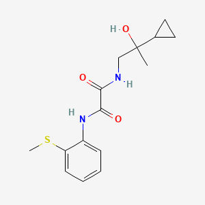 N1-(2-cyclopropyl-2-hydroxypropyl)-N2-(2-(methylthio)phenyl)oxalamide