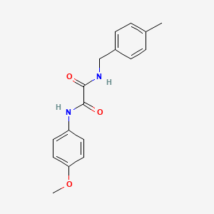 N-(4-methoxyphenyl)-N'-(4-methylbenzyl)ethanediamide