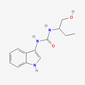 molecular formula C13H17N3O2 B2418553 1-(1-hydroxybutan-2-yl)-3-(1H-indol-3-yl)urea CAS No. 941968-43-0