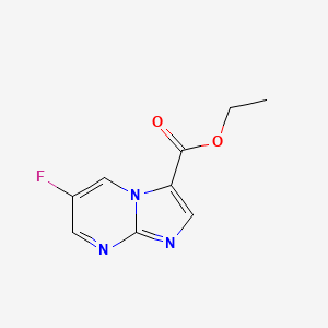 Ethyl 6-fluoroimidazo[1,2-a]pyrimidine-3-carboxylate