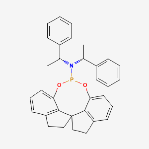 molecular formula C33H32NO2P B2418569 (S)-Siphos-PE CAS No. 500997-69-3