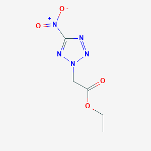 ethyl (5-nitro-2H-tetrazol-2-yl)acetate
