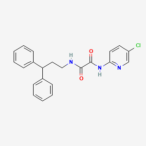 N1-(5-chloropyridin-2-yl)-N2-(3,3-diphenylpropyl)oxalamide