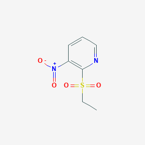 2-(Ethanesulfonyl)-3-nitropyridine
