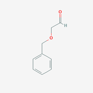 molecular formula C9H10O2 B024188 苄氧基乙醛 CAS No. 60656-87-3