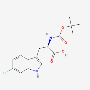 B2418989 Boc-6-chloro-D-tryptophan CAS No. 1217738-82-3; 1234875-52-5