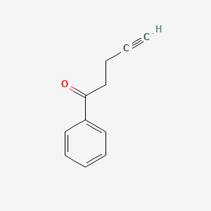 molecular formula C11H10O B2419132 1-PHENYL-4-PENTYN-1-ONE CAS No. 18476-65-8