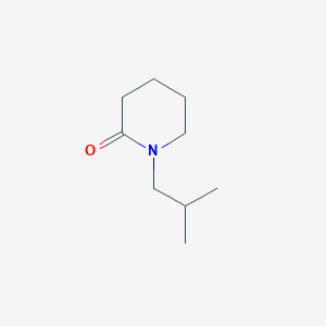 molecular formula C9H17NO B2419185 1-Isobutylpiperidin-2-one CAS No. 497224-01-8