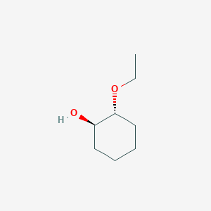 molecular formula C8H16O2 B2419416 trans-2-Ethoxy-cyclohexanol CAS No. 134108-69-3