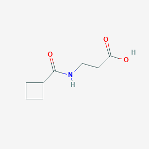 molecular formula C8H13NO3 B2419592 3-(Cyclobutylformamido)propanoic acid CAS No. 926216-31-1