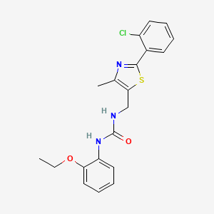 1-((2-(2-Chlorophenyl)-4-methylthiazol-5-yl)methyl)-3-(2-ethoxyphenyl)urea