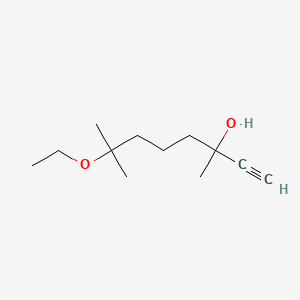 7-Ethoxy-3,7-dimethyloct-1-yn-3-ol