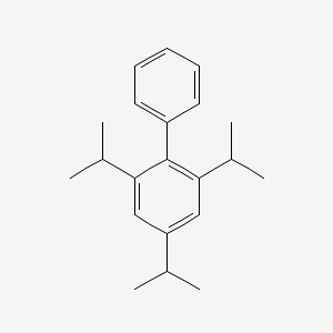 molecular formula C21H28 B2419975 2,4,6-Triisopropyl-1-phenylbenzene CAS No. 76804-34-7