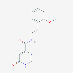 6-hydroxy-N-(2-methoxyphenethyl)pyrimidine-4-carboxamide