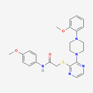 N-(2,5-diethoxyphenyl)-3-{3-[4-(4-methylpiperidin-1-yl)phenyl]-1,2,4-oxadiazol-5-yl}propanamide