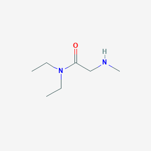 molecular formula C7H16N2O B2420203 N,N-diethyl-2-(methylamino)acetamide CAS No. 44897-15-6