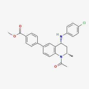 molecular formula C26H25ClN2O3 B2420348 Bromodomain inhibitor-8 