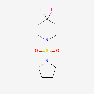 4,4-Difluoro-1-(pyrrolidin-1-ylsulfonyl)piperidine