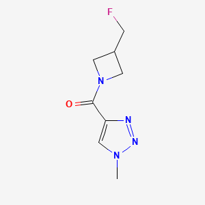 (3-(fluoromethyl)azetidin-1-yl)(1-methyl-1H-1,2,3-triazol-4-yl)methanone