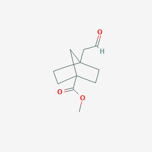 Methyl 4-(2-oxoethyl)bicyclo[2.2.1]heptane-1-carboxylate