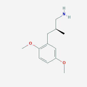 (2S)-3-(2,5-Dimethoxyphenyl)-2-methylpropan-1-amine
