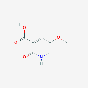 molecular formula C7H7NO4 B2420787 2-Hydroxy-5-methoxynicotinic acid CAS No. 1864052-01-6