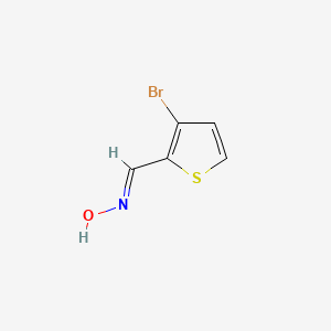molecular formula C5H4BrNOS B2421284 N-[(3-bromothiophen-2-yl)methylidene]hydroxylamine CAS No. 89283-98-7