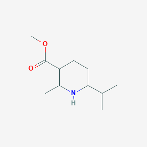 Methyl 2-methyl-6-propan-2-ylpiperidine-3-carboxylate