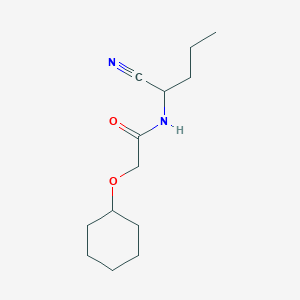 N-(1-cyanobutyl)-2-(cyclohexyloxy)acetamide