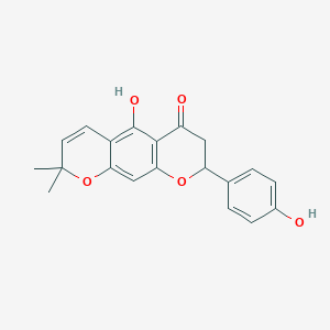 molecular formula C20H18O5 B2421590 Paratocarpin K CAS No. 170900-13-7