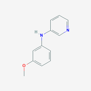 molecular formula C12H12N2O B2421614 N-(3-methoxyphenyl)pyridin-3-amine CAS No. 1268526-06-2