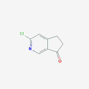 3-chloro-5H-cyclopenta[c]pyridin-7(6H)-one