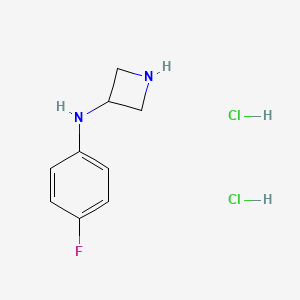N-(4-fluorophenyl)azetidin-3-amine dihydrochloride