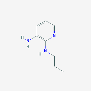 molecular formula C8H13N3 B2421699 N2-Propylpyridine-2,3-diamine CAS No. 439571-80-9