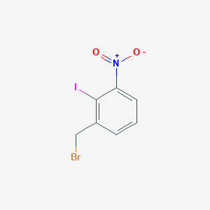 molecular formula C7H5BrINO2 B2421707 2-Iodo-3-nitrobenzyl bromide CAS No. 1261777-67-6