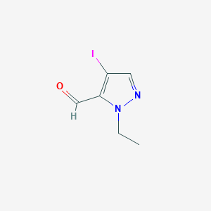 1-Ethyl-4-iodo-1H-pyrazole-5-carbaldehyde