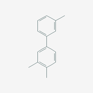 molecular formula C15H16 B2421880 3,4,3'-Trimethyl-1,1'-biphenyl CAS No. 1207-89-2