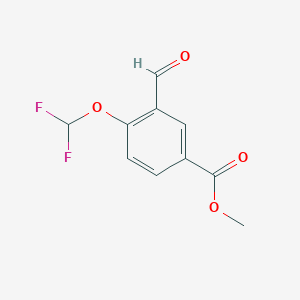 Methyl 4-(difluoromethoxy)-3-formylbenzoate