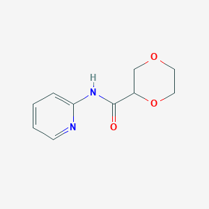 N-(pyridin-2-yl)-1,4-dioxane-2-carboxamide
