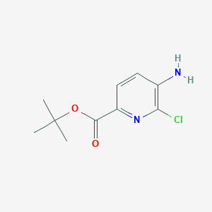 Tert-butyl 5-amino-6-chloropyridine-2-carboxylate