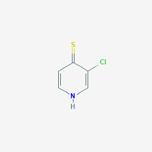molecular formula C5H4ClNS B2422210 3-Chloropyridine-4-thiol CAS No. 1247828-52-9