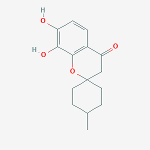 7,8-Dihydroxy-4'-methylspiro[chroman-2,1'-cyclohexan]-4-one