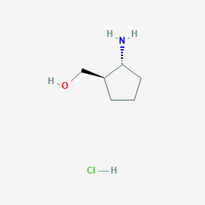 trans-(2-Amino-cyclopentyl)-methanol hydrochloride
