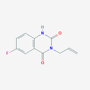 6-fluoro-3-prop-2-enyl-1H-quinazoline-2,4-dione