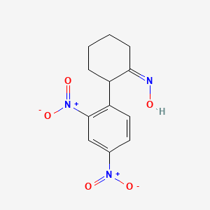 B2423211 2-(2,4-Dinitrophenyl)cyclohexanone oxime CAS No. 68614-33-5