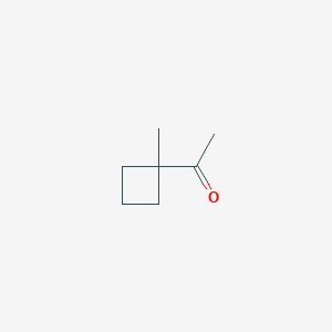 molecular formula C7H12O B2423353 1-(1-methylcyclobutyl)ethan-1-one CAS No. 55368-89-3