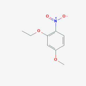 molecular formula C9H11NO4 B2423354 2-Ethoxy-4-methoxy-1-nitrobenzene CAS No. 151929-97-4