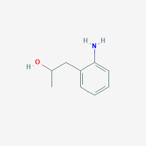 molecular formula C9H13NO B2423658 1-(2-Aminophenyl)propan-2-ol CAS No. 65826-91-7