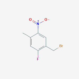 molecular formula C8H7BrFNO2 B2423797 2-Fluoro-4-methyl-5-nitrobenzyl bromide CAS No. 1803833-24-0